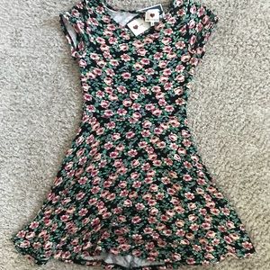 Flower print dress